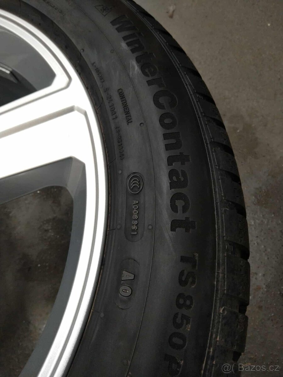 Alu R 20" AUDI + TPMS + zimné pneu...99 % stav. - 9
