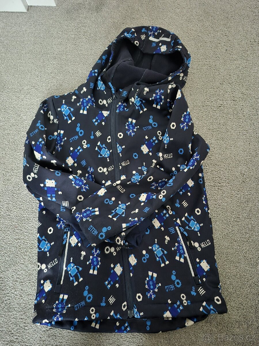 Dětské podzimní/zimní bundy 128 - 9