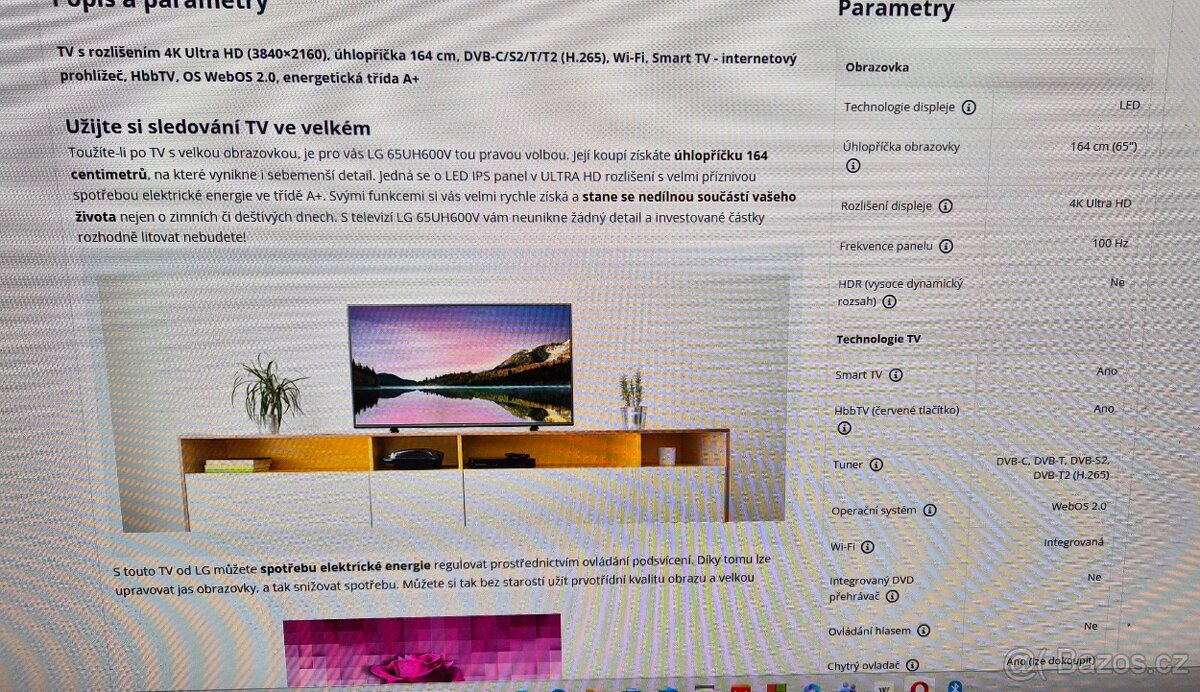 Televize TV LG 65UH600V - 9