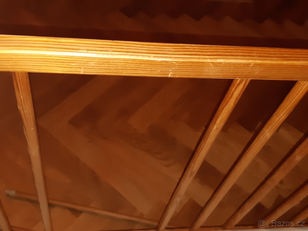 Dětská dřevená postýlka vč. matrace - 9