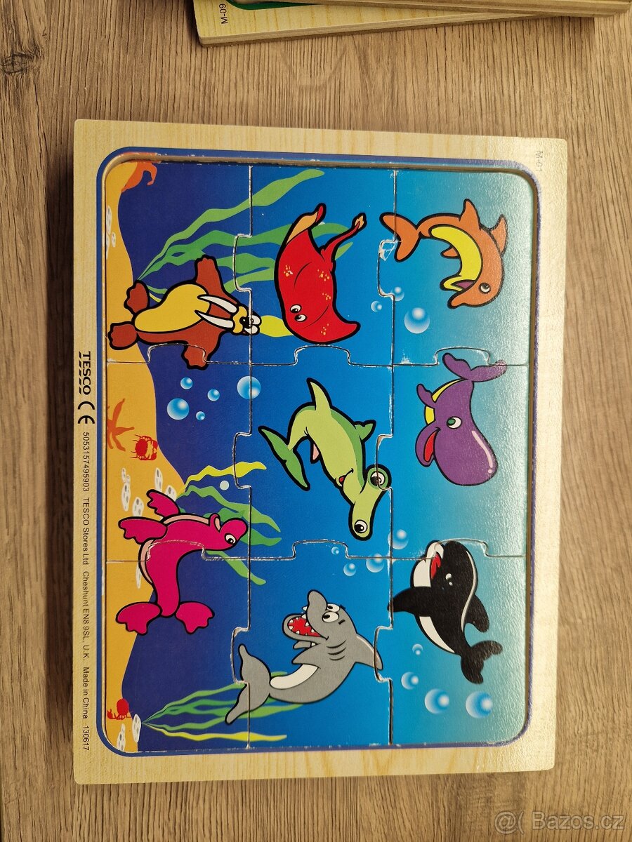 dřevěné puzzle - 9