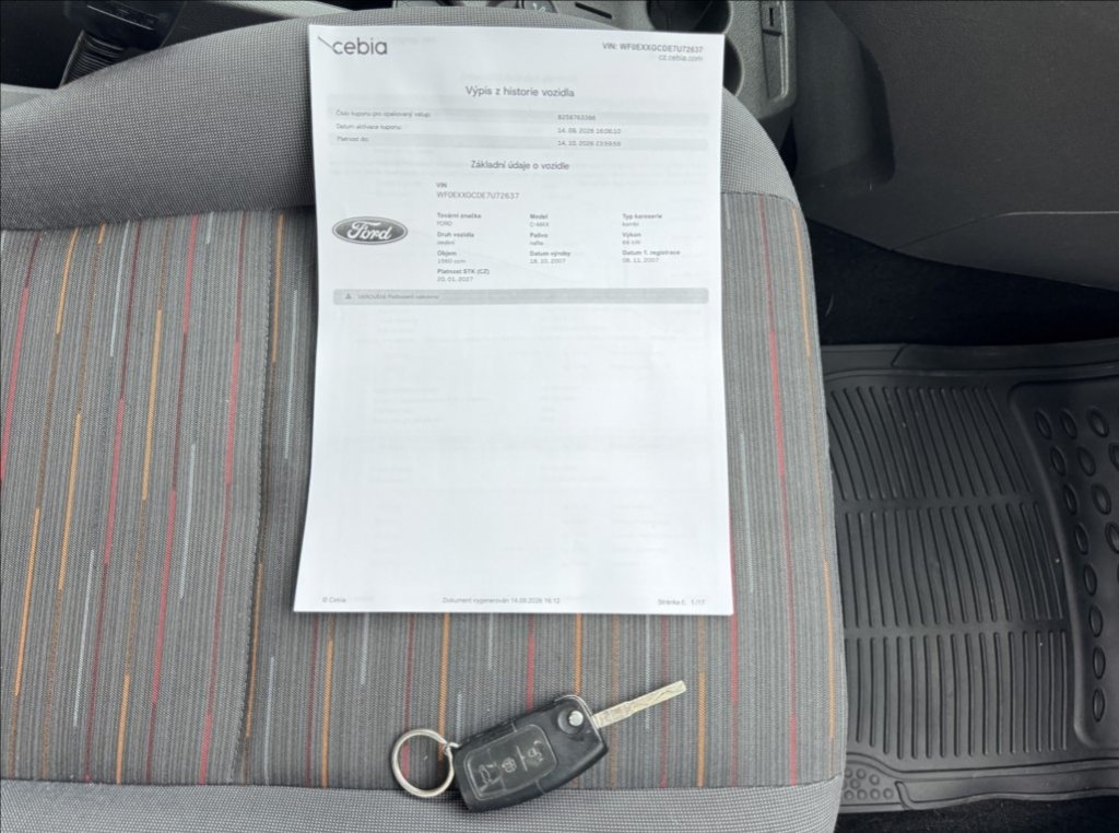 Prodávám Ford C-MAX 1,6 TDCi 66kW klima - 9