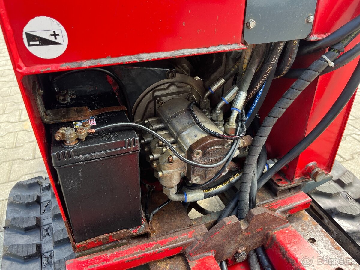 Samonakládací minidumper Hinowa HS1100 AX pásový kolečko - 9