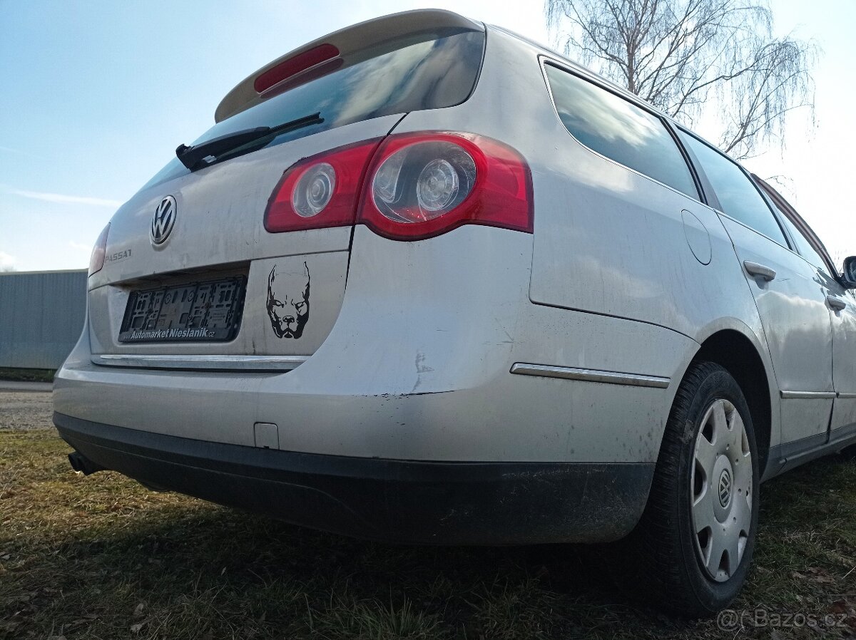 VW Passat B6 stříbrná a černá 3.2 V6 184kw náhradní díly - 9