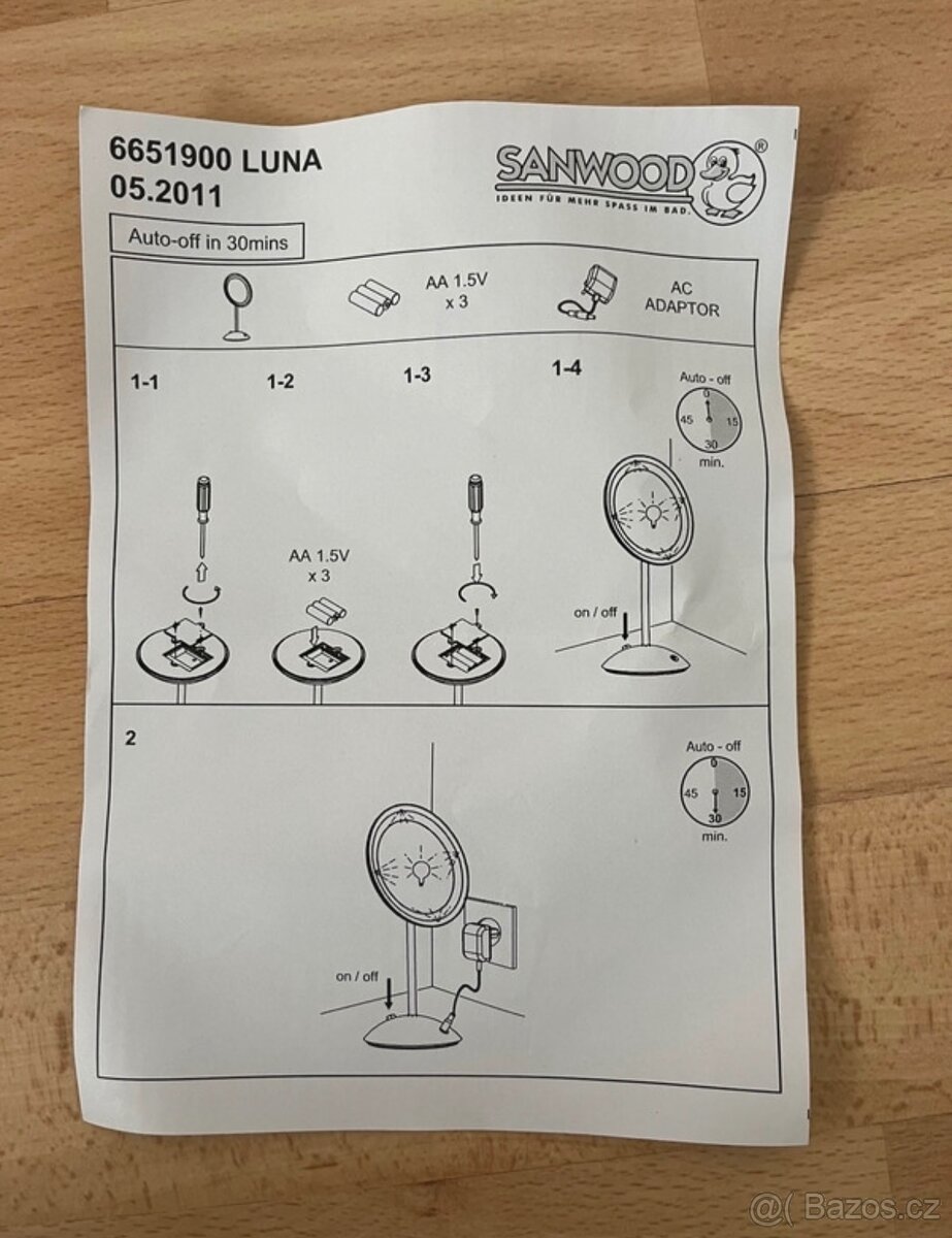 Zrcadlo s led osvetlením - 9