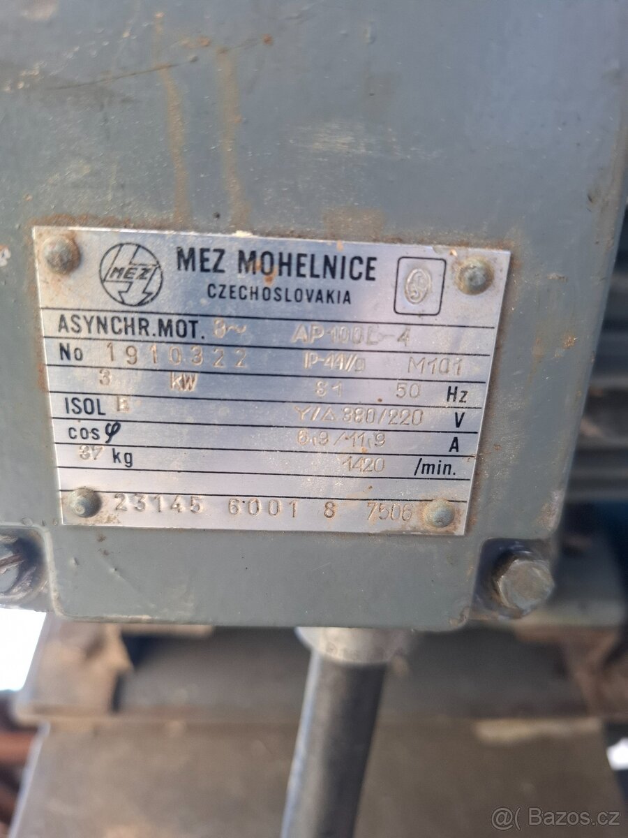 Pásová bruska 380v - 9