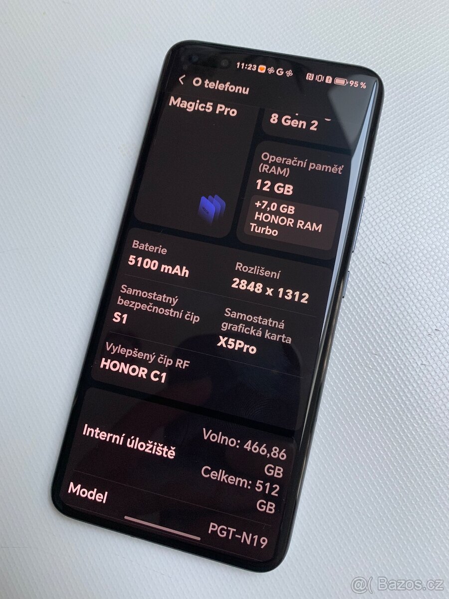 Honor Magic 5 Pro 512gb - 9