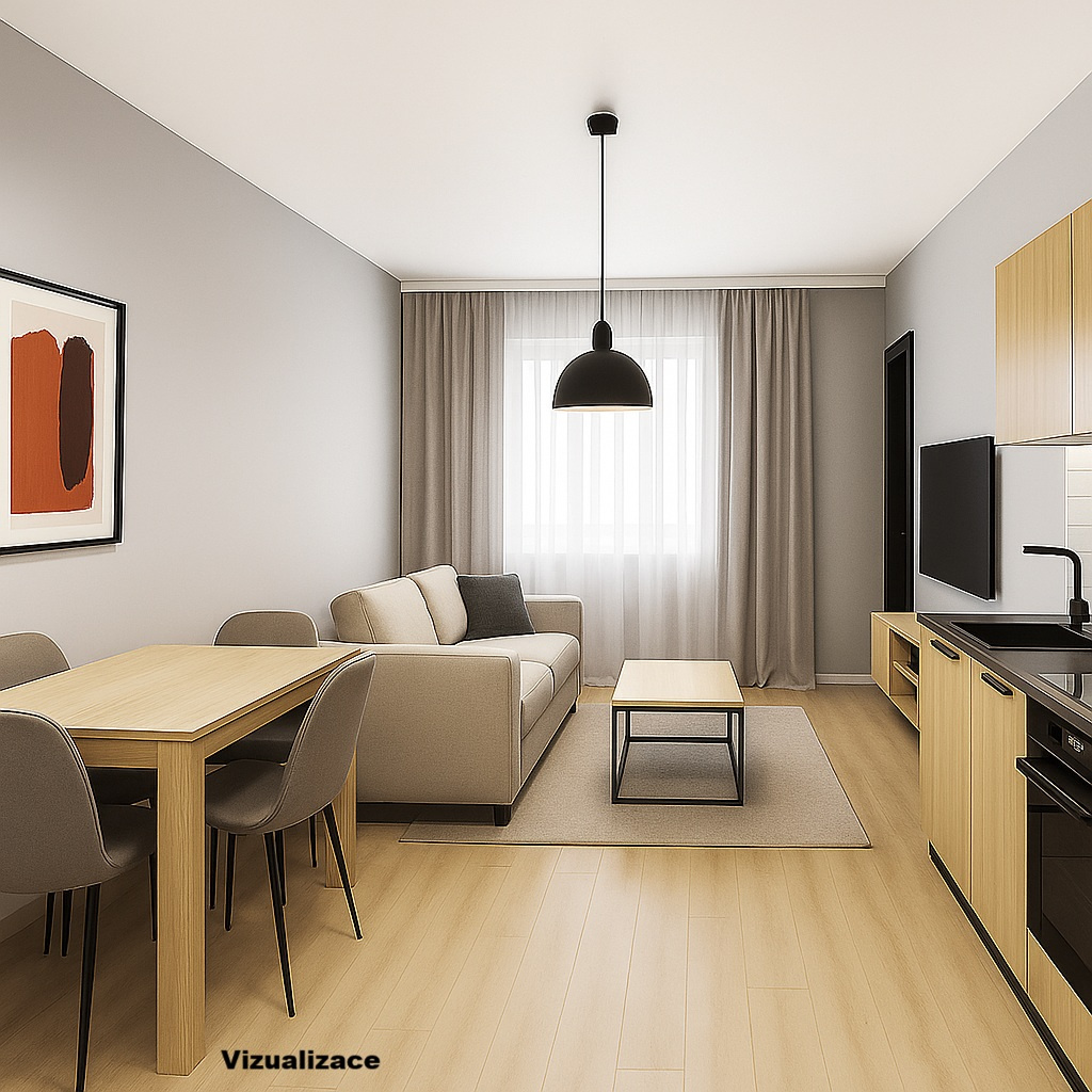 Útulný byt 2+kk v Praze-Michli - 9