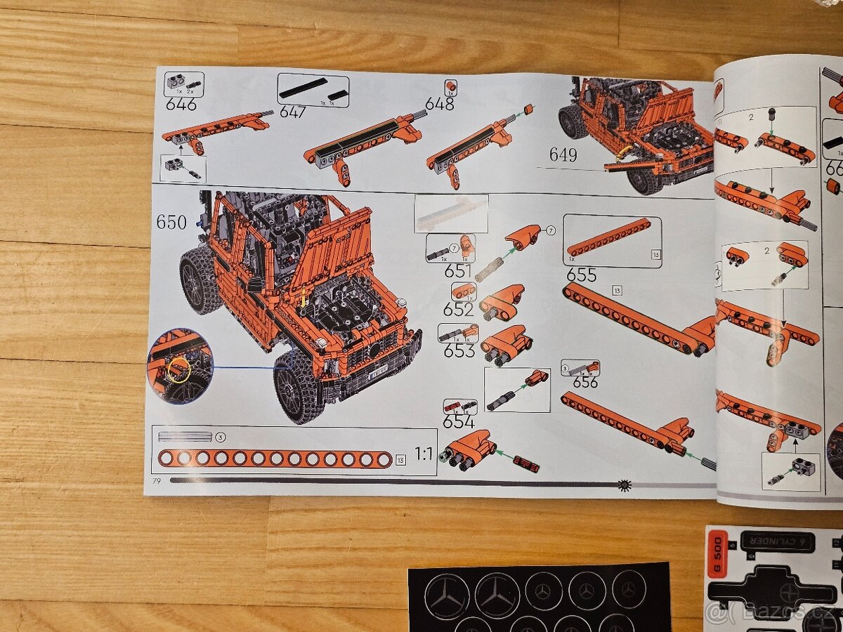 Stavebnice Mercedes-Benz G 500 – plně kompat. s LEGO 42177 - 9