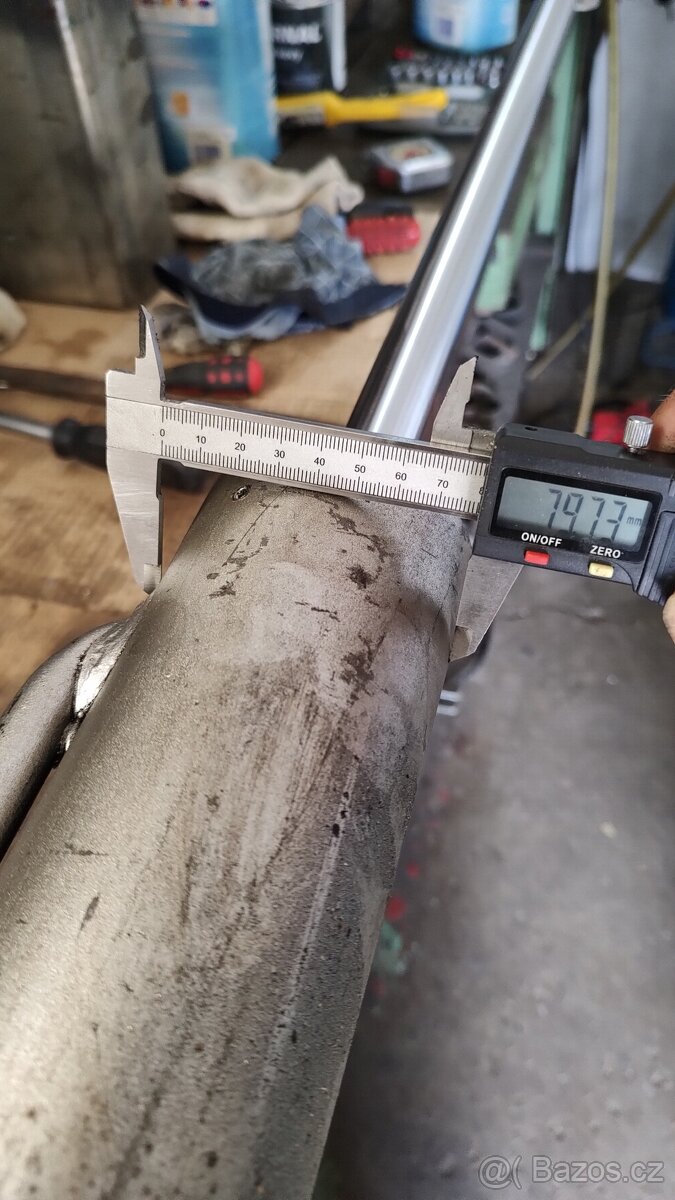 Štípač dříví Woodstar LV 80 / Scheppach HL 800 (8 tun), píst - 9