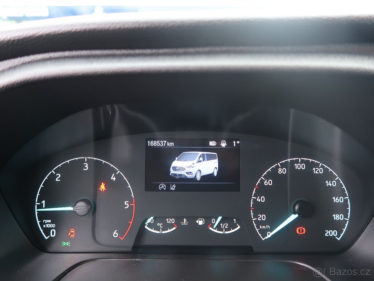 Ford Tourneo Custom 2.0EcoBlue,136kW,L2,8míst,serv.kn. - 9