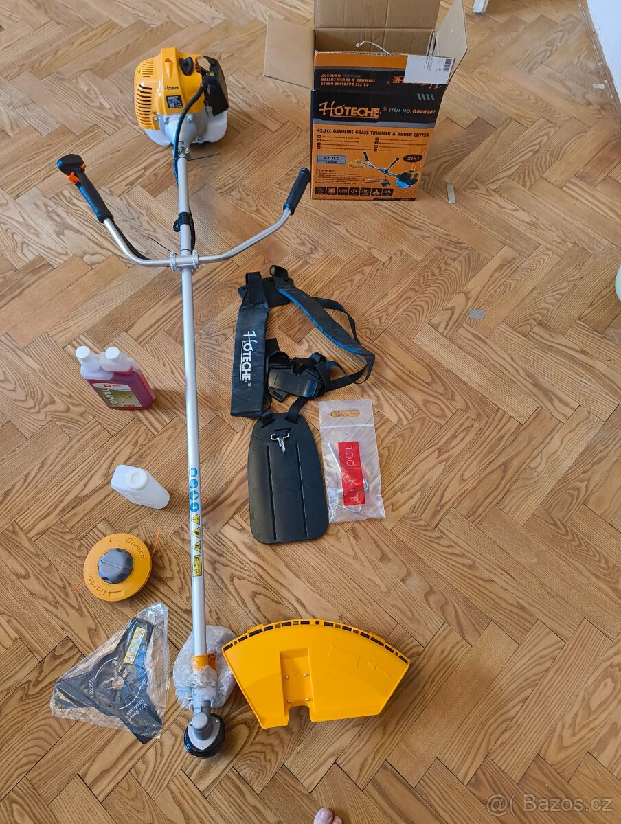 Prodám nepoužitý benzinový křovinořez - 9