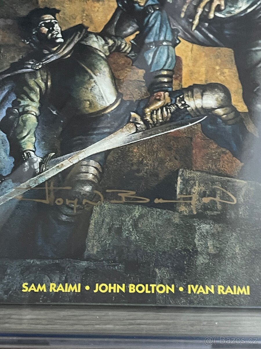 Série Army of Darkness #1-3 CGC 9.8 - podpis John Bolton - 9