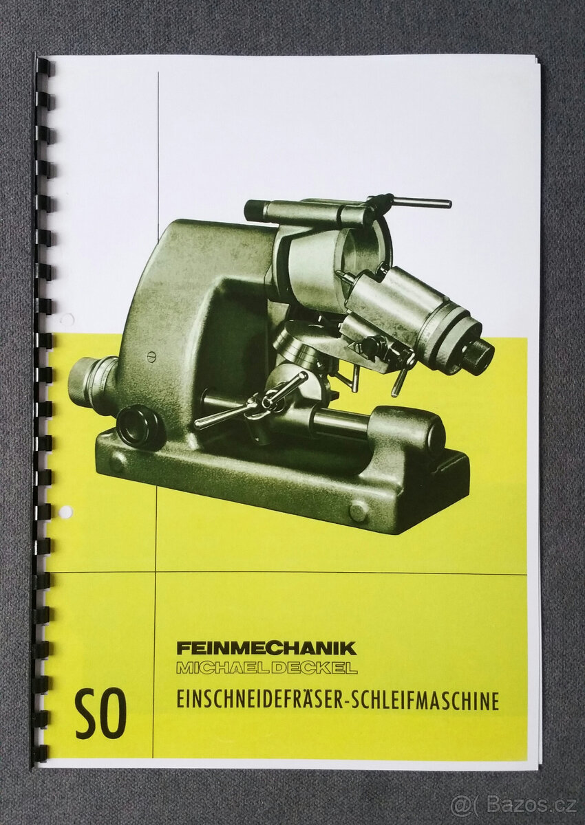 Návody strojů DECKEL - 9