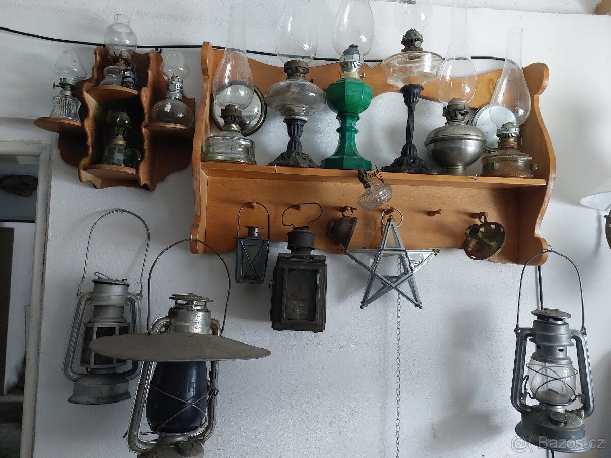 Petrolejová lampa díly - 9