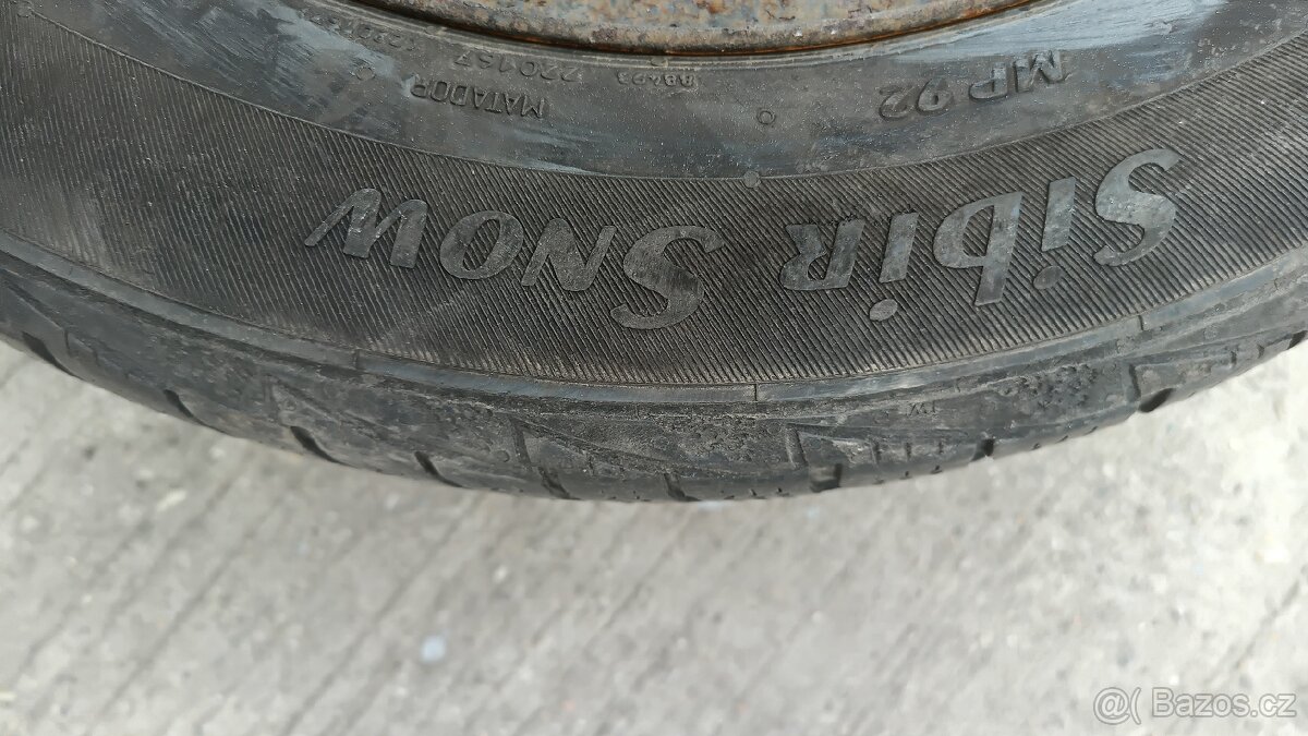 Mercedes Vito sada kol 6Jx16 ET54 205/55 R16 M+S - 9