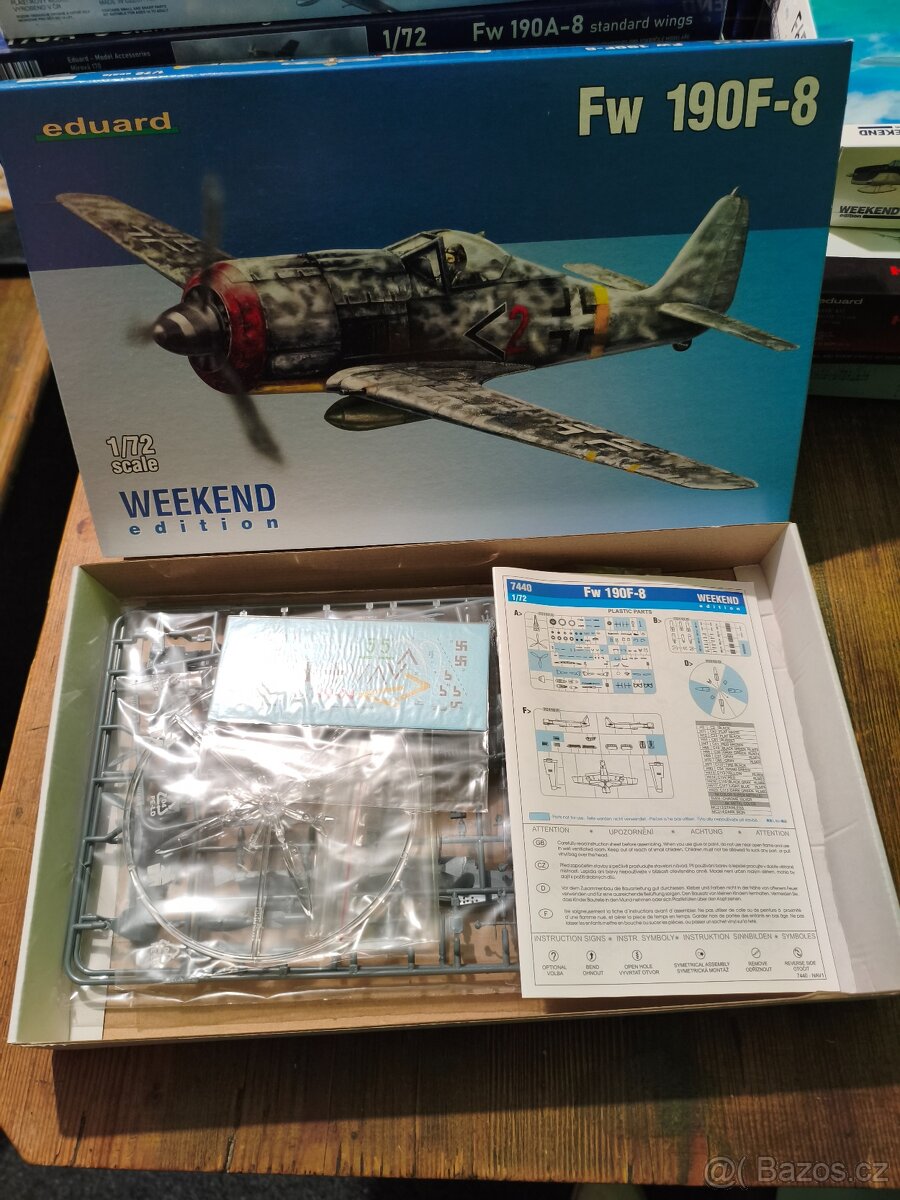 Modely letadel EDUARD Weeknd edice 1/72 - 9