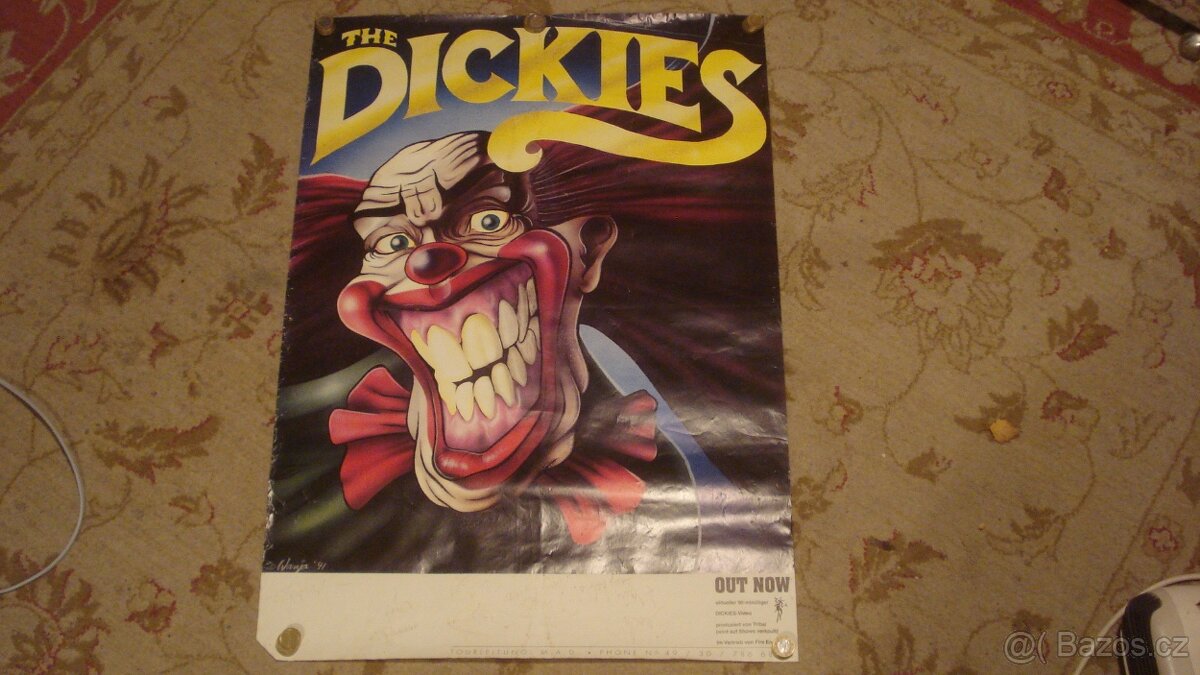 Punk - podepsané plagáty Dickies 999 Vibrators - 9