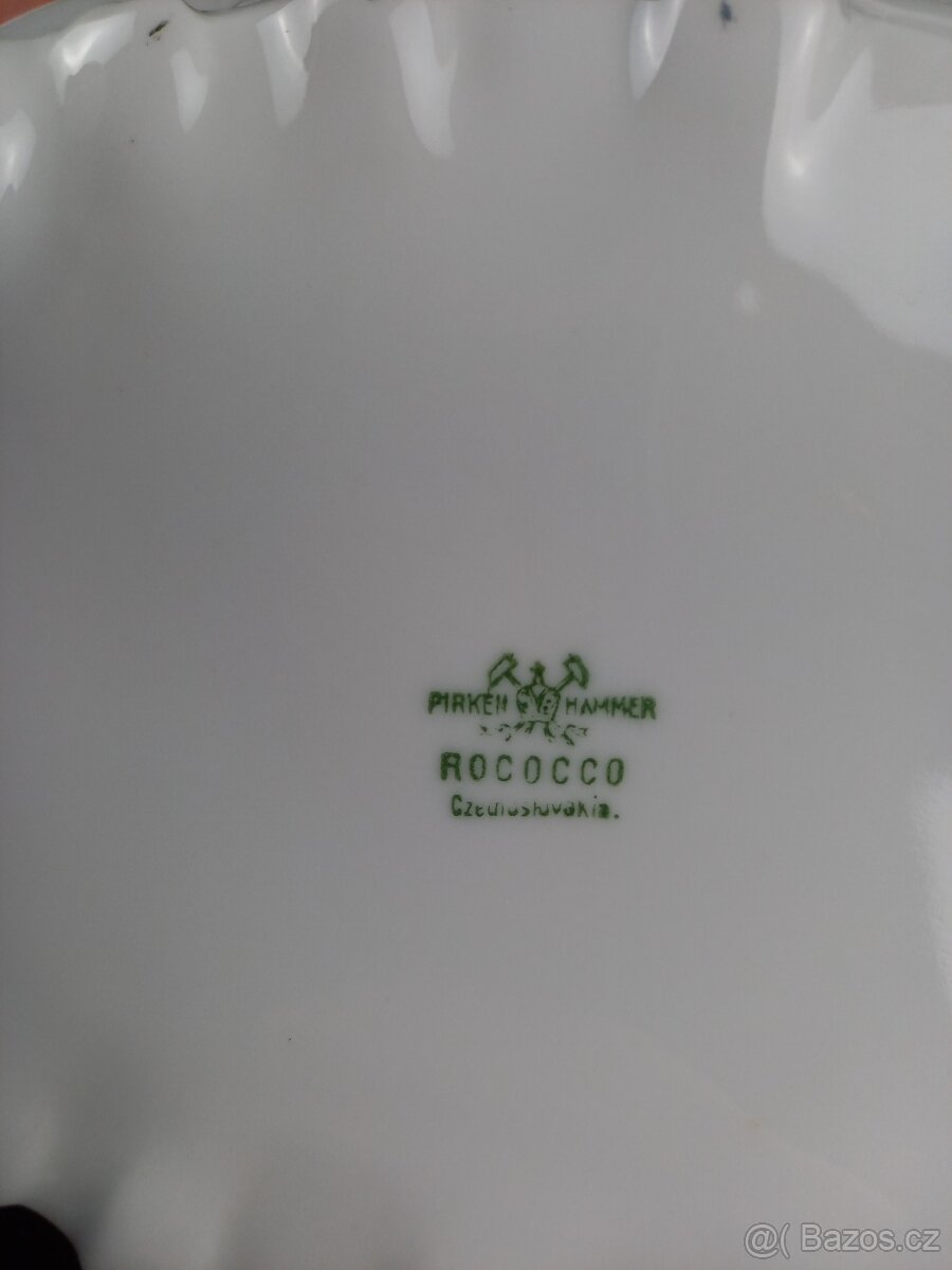 Porcelánový jídelní servis Ostrov nad Ohří a Pirken-Hammer - 9