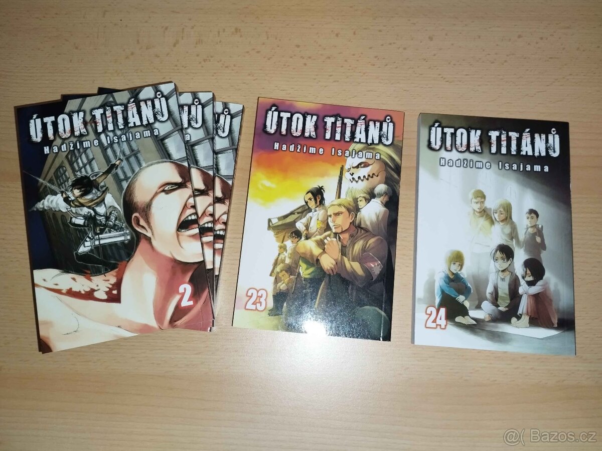 Attack on titan, Tokyo ghoul, Naruto, GANTZ, Berserk - 9