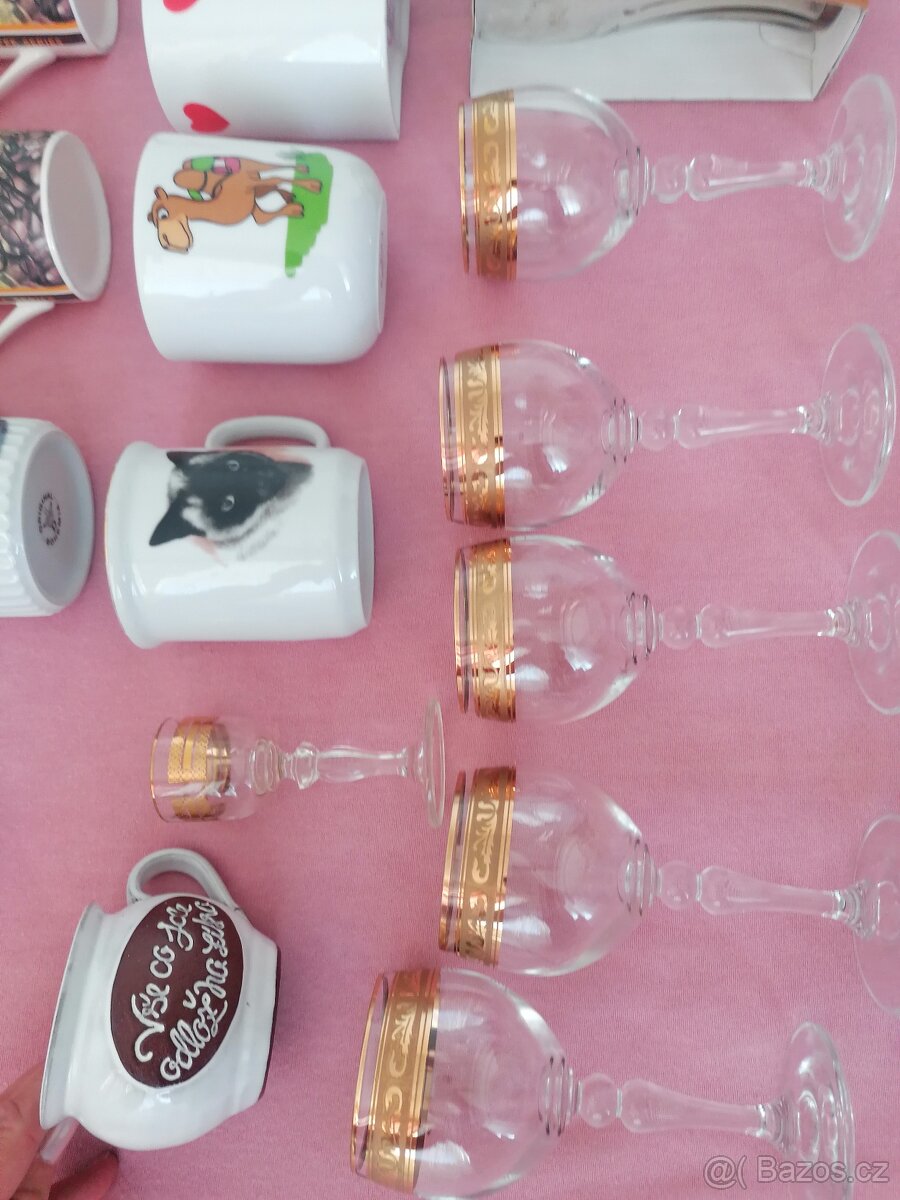 Hrnečky podšálky směs - 9