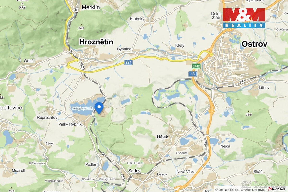 Prodej chaty, 75 m², Velký Rybník, Hroznětín - 9