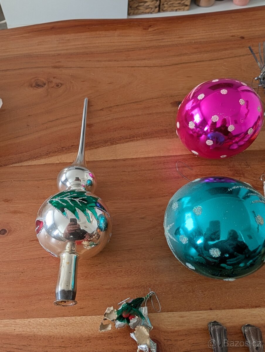 Retro ozdoby na stromeček - 9