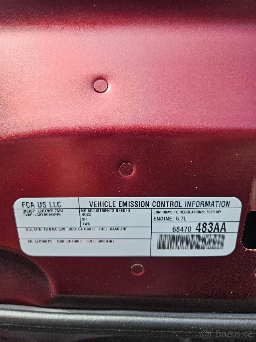 Dodge Challenger kapota - 9