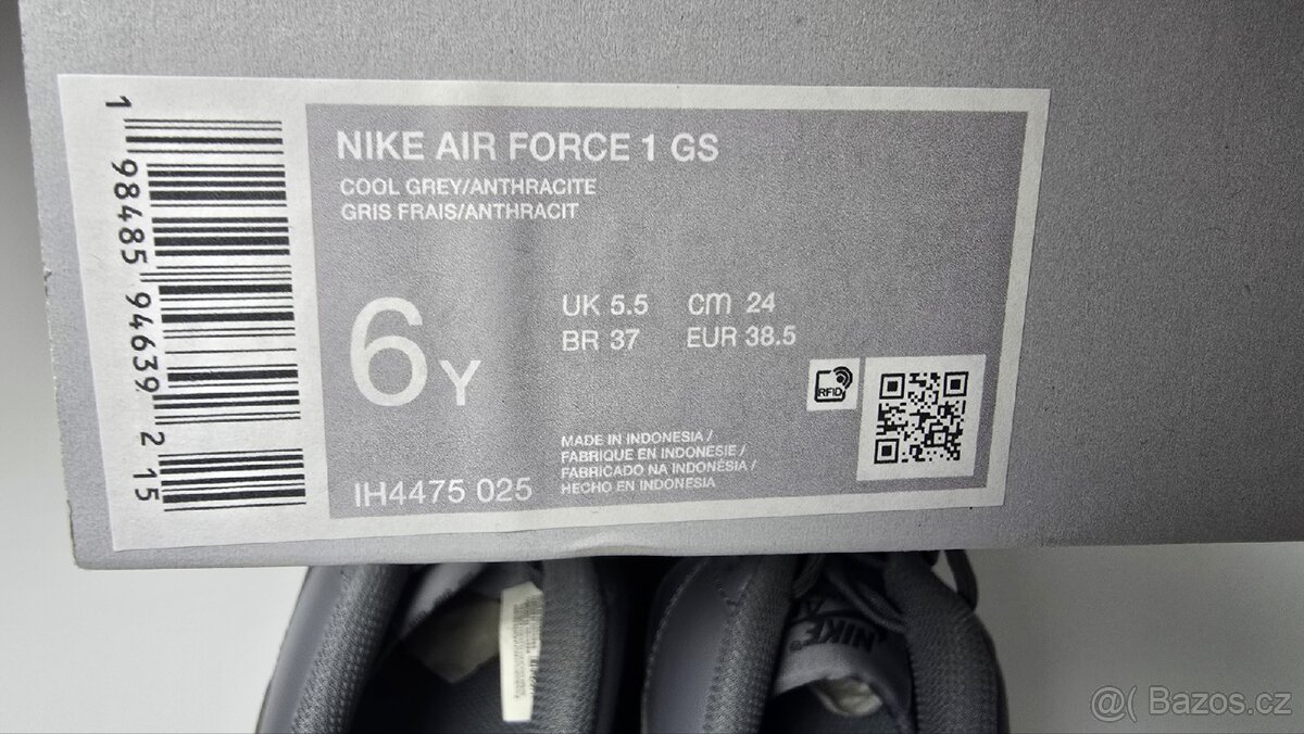 Nike air force 1 GS 38,5eu - 9
