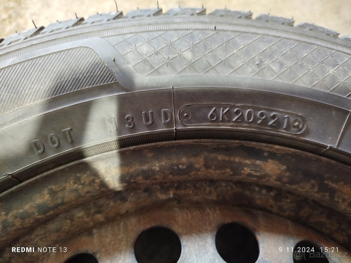 Pneu + Plech. - 215/55 R16 - 9