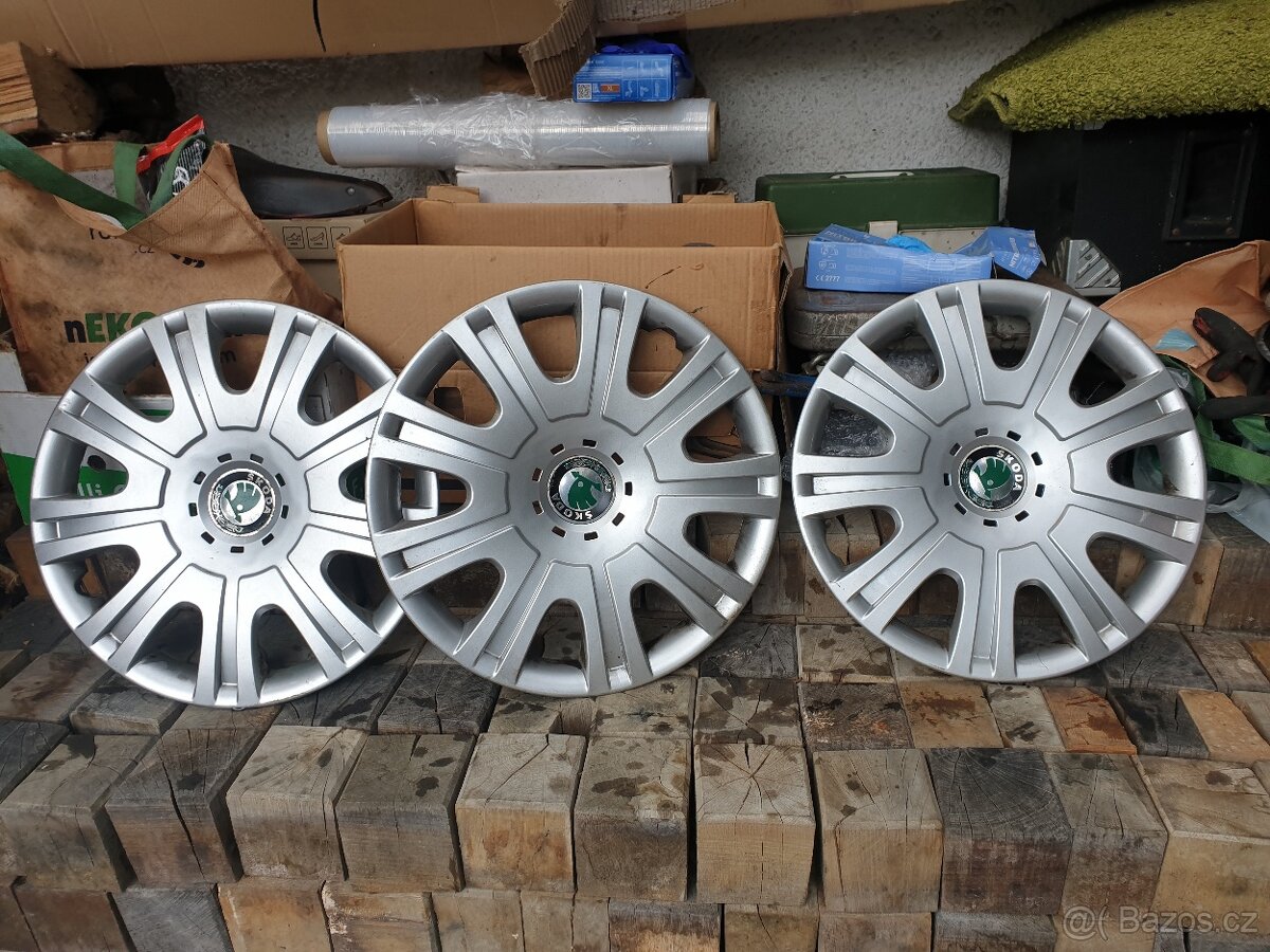 Originální poklice, kryty kol ...15-tky - 9