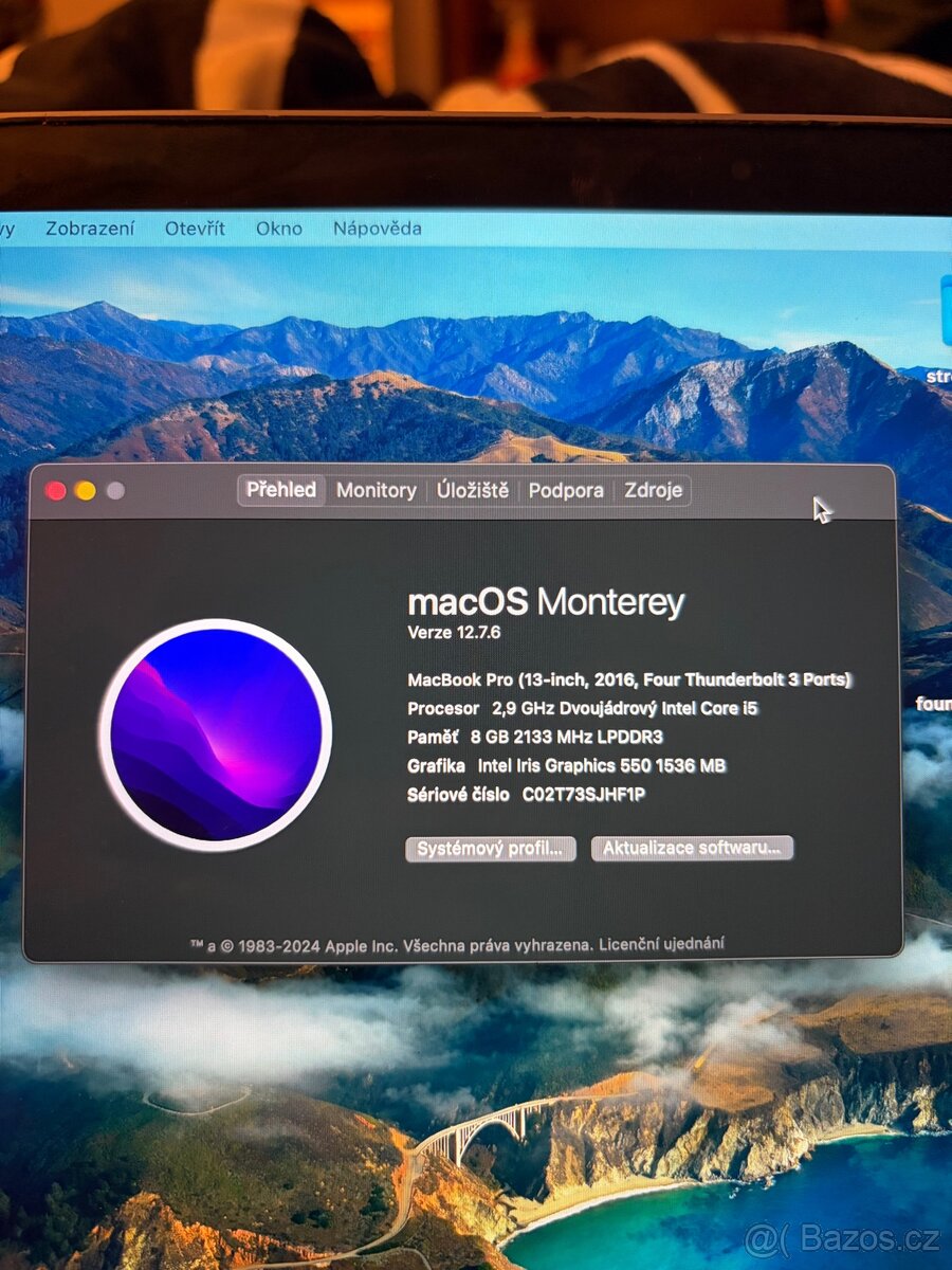 MacBook Pro 13” (2016) – 8GB RAM / 512GB SSD - 9