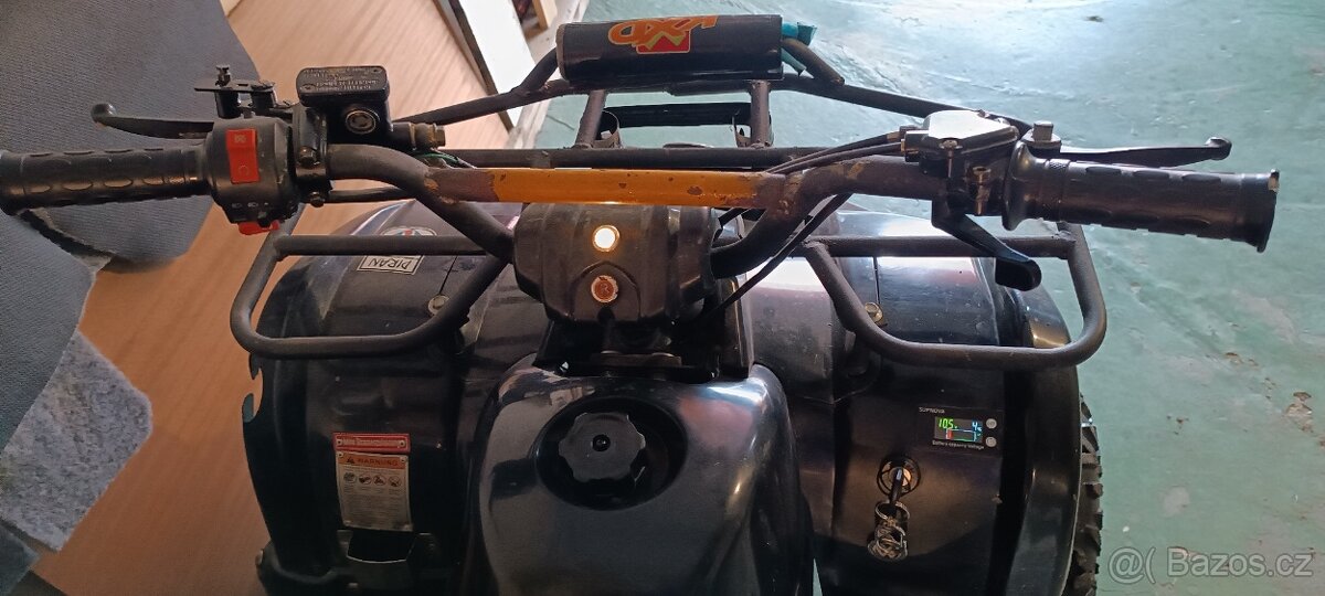 Dětská čtyřkolka 125 cm3 s vlekem - 9