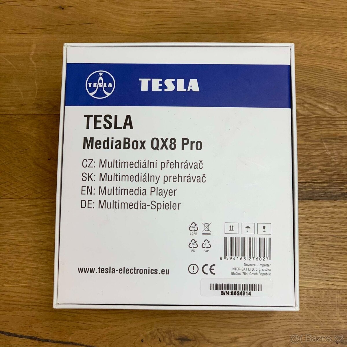 Tesla MediaBox QX8 Pro (multimediální přehrávač) NOVÝ - 9