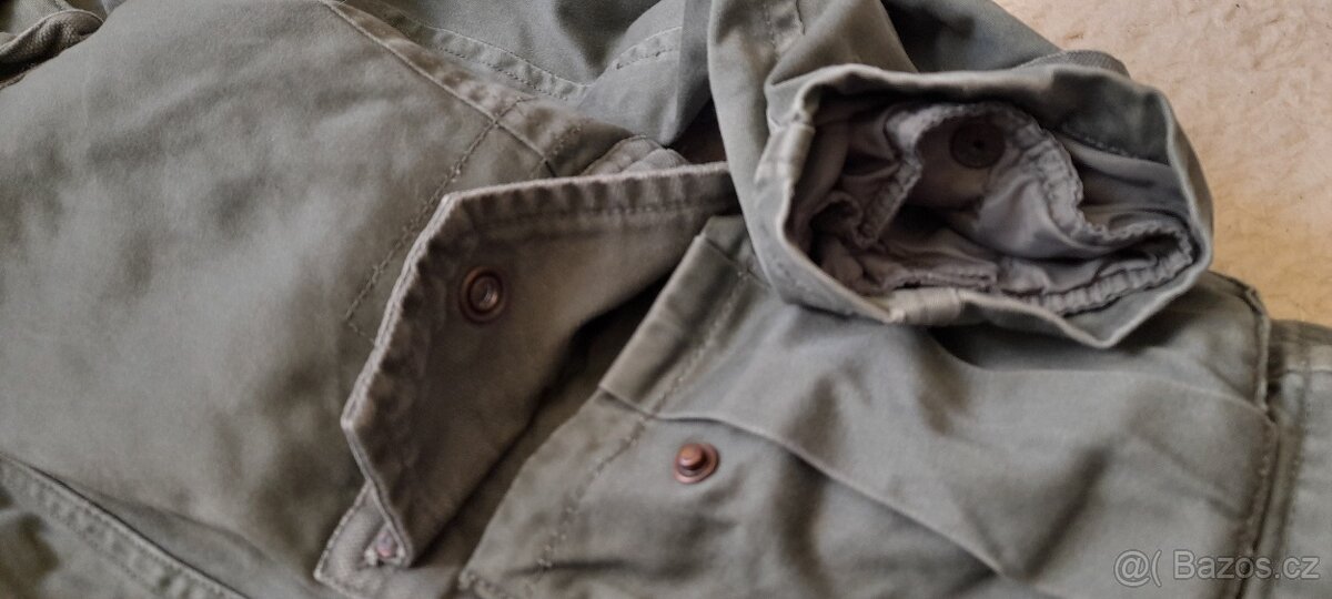 Jack and Jones khaki celoroční bunda - 9