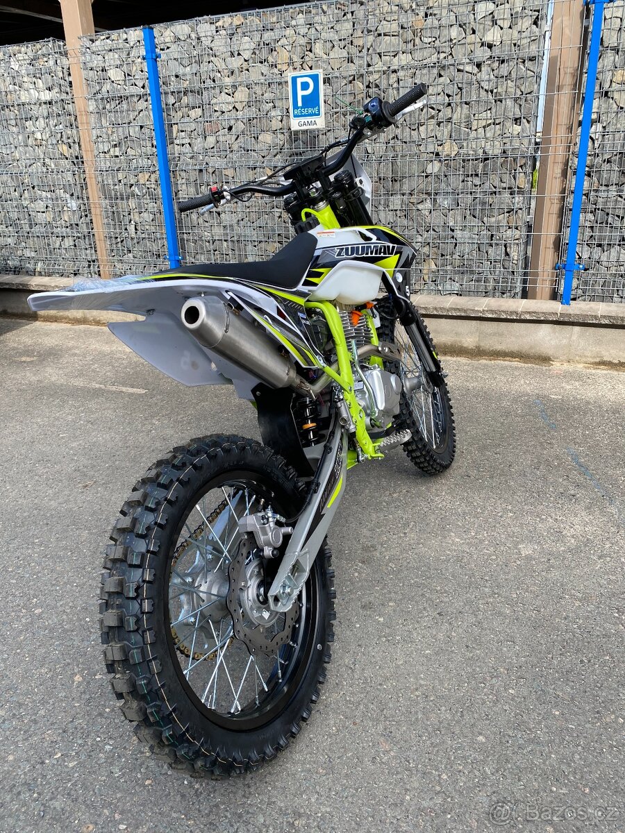 Pitbike Zuumav K5 250cc 21/18 - zelená - 9