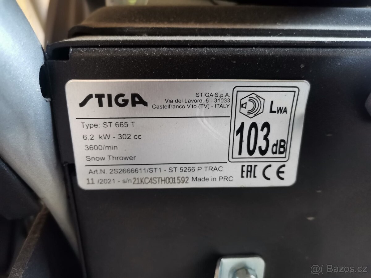 Sněžná pásová fréza - 9