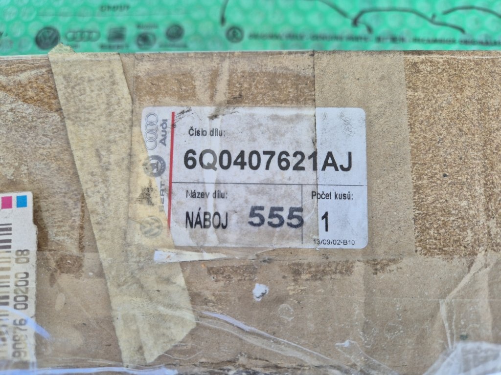 náboj předního kola s ložiskem Škoda Fabia 6Q0407621AJ , 6Q0 - 9