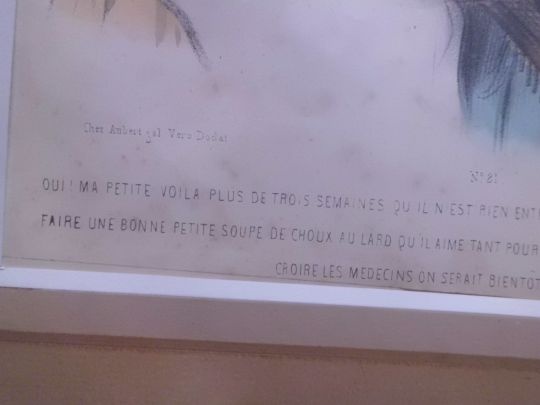 Starožitné Ručně Kolorované Litografie CHEZ AUBERT cca 1830 - 9