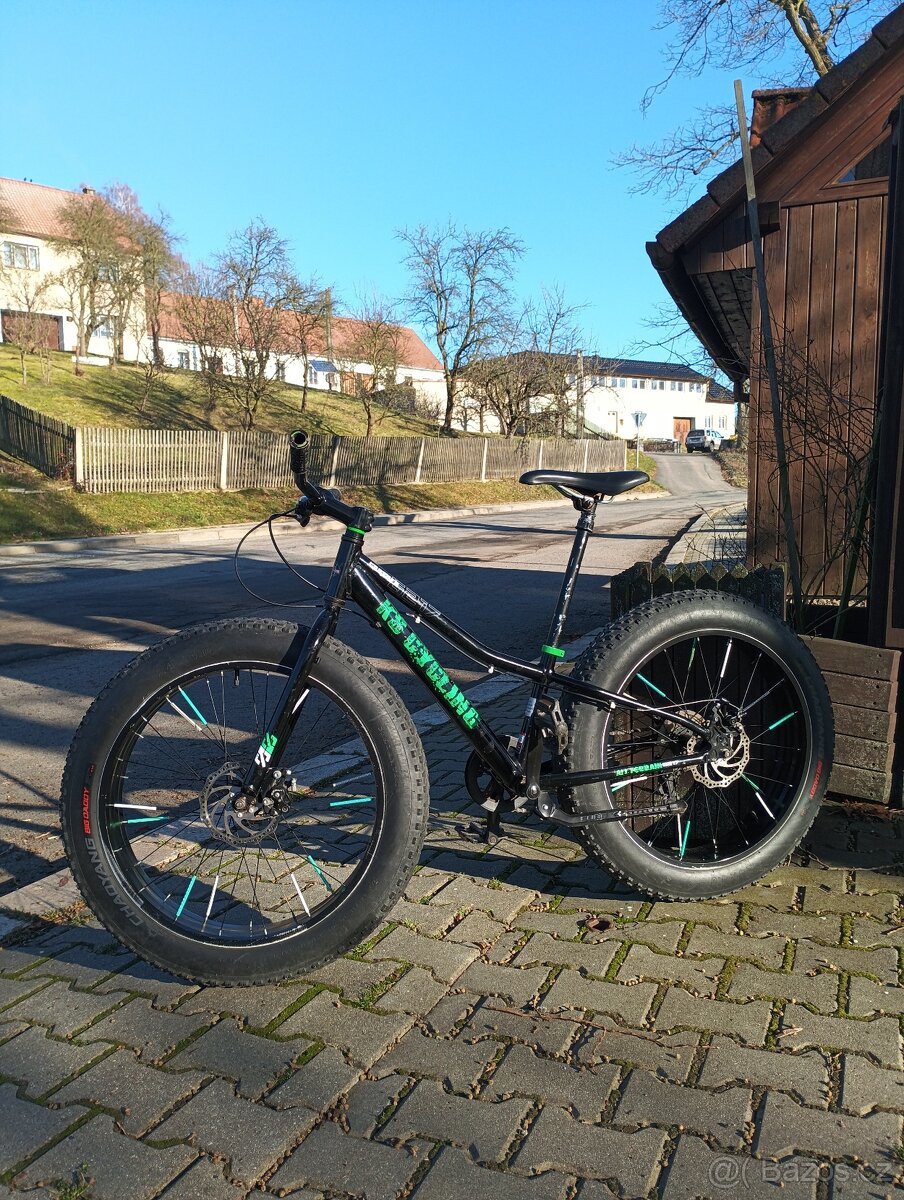 Jízdní kolo, F A T bike 24palcu - 9