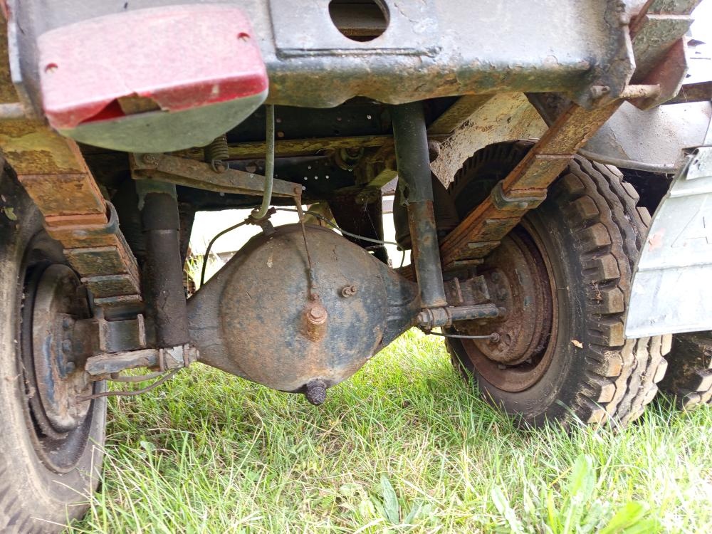 vlek z Multicar, valník - 9