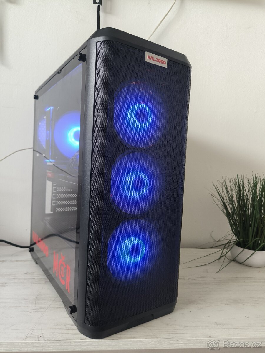 HERNÍ PC HALL 3000 I5 13400F RX 7800XT 16GB 32GB RAM - 9