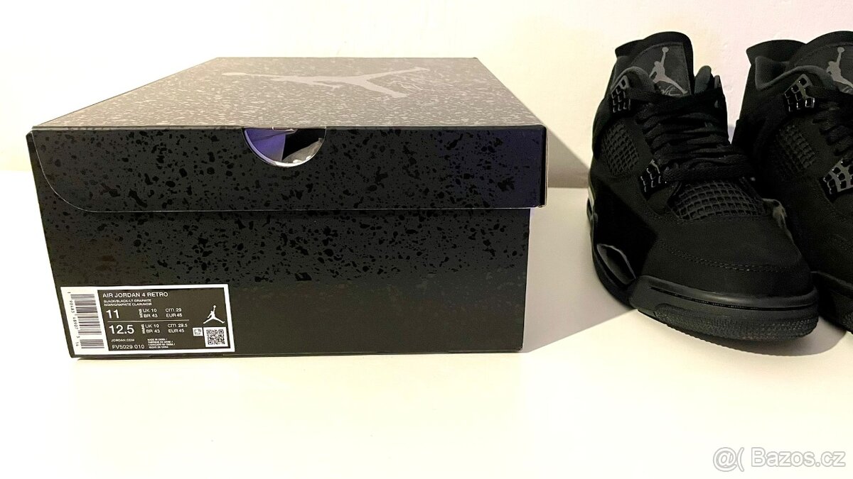 Jordan 4 Air Retro “Black Cat” 2025 MOŽNOST SLEVY - 9