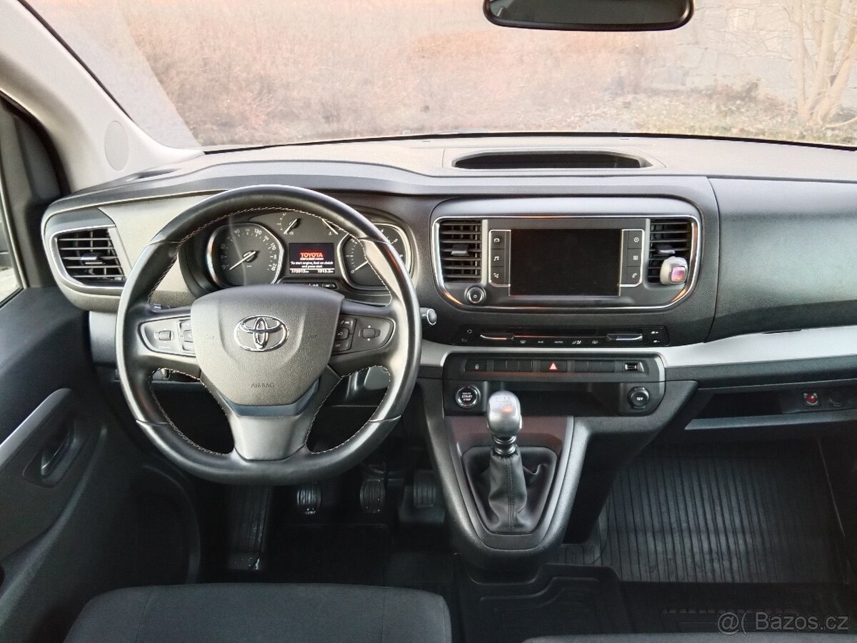 TOYOTA PROACE 2.0D-4D,L2/3,150K,9MÍST,ČR,1.MAJ. - 9