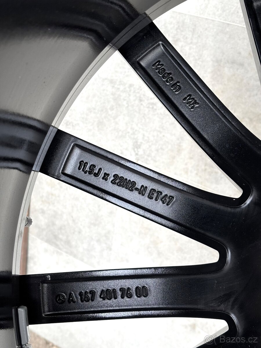 Mercedes r22 W167 AMG A167 9,5J Et45 11,5j Et47 - 9