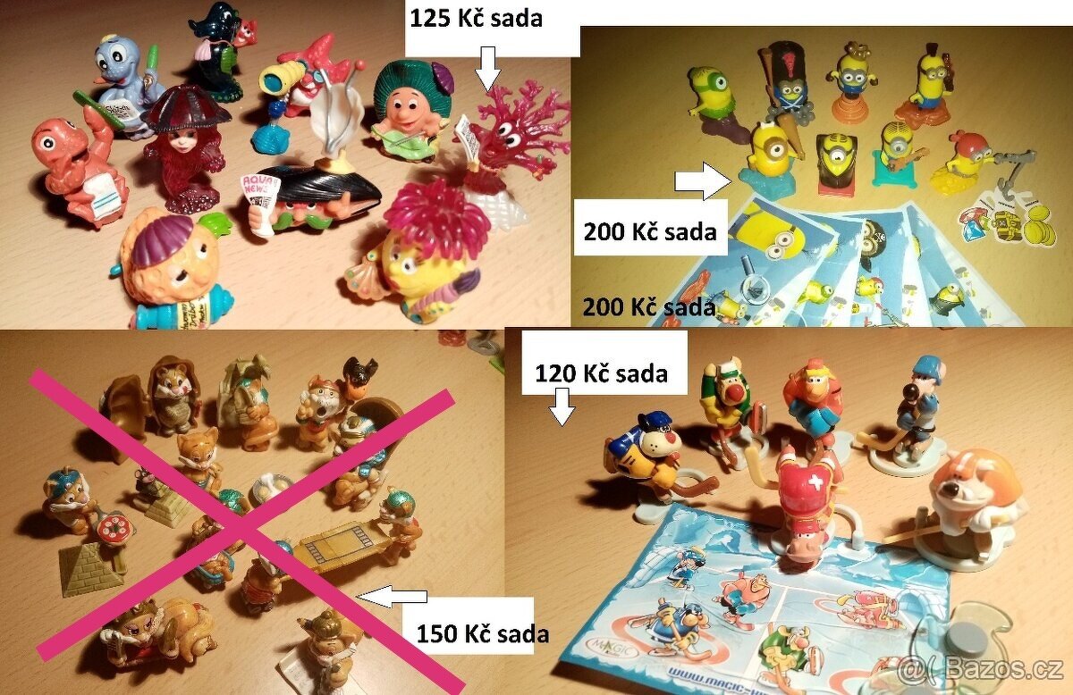 Kinder figurky 3 - 9
