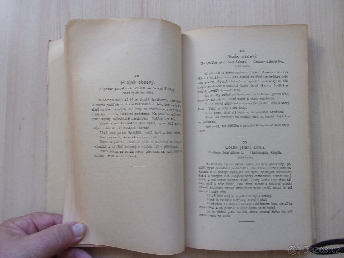 JAN JOHN - PŘÍRODOPIS HUB - HOUBY JEDLÉ A JEDOVATÉ - 9