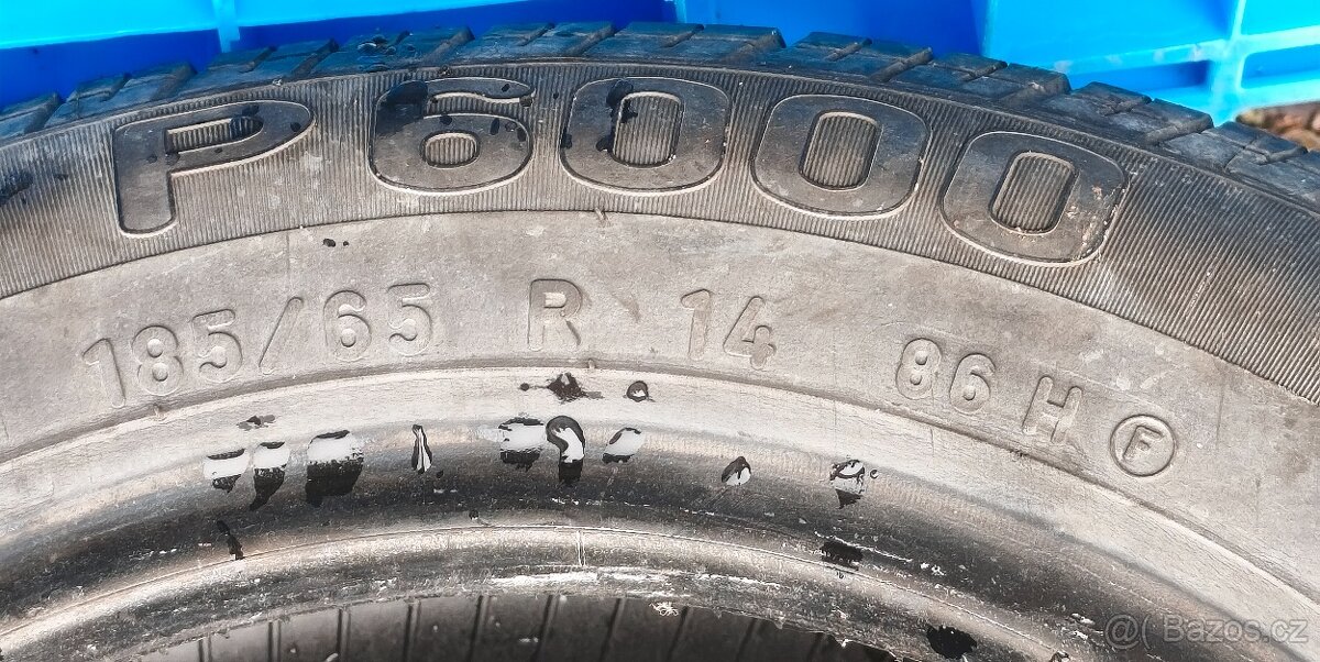 Pirelli P6000 – 185/65 R14 – letní pneumatiky – sada 4 kusů - 9
