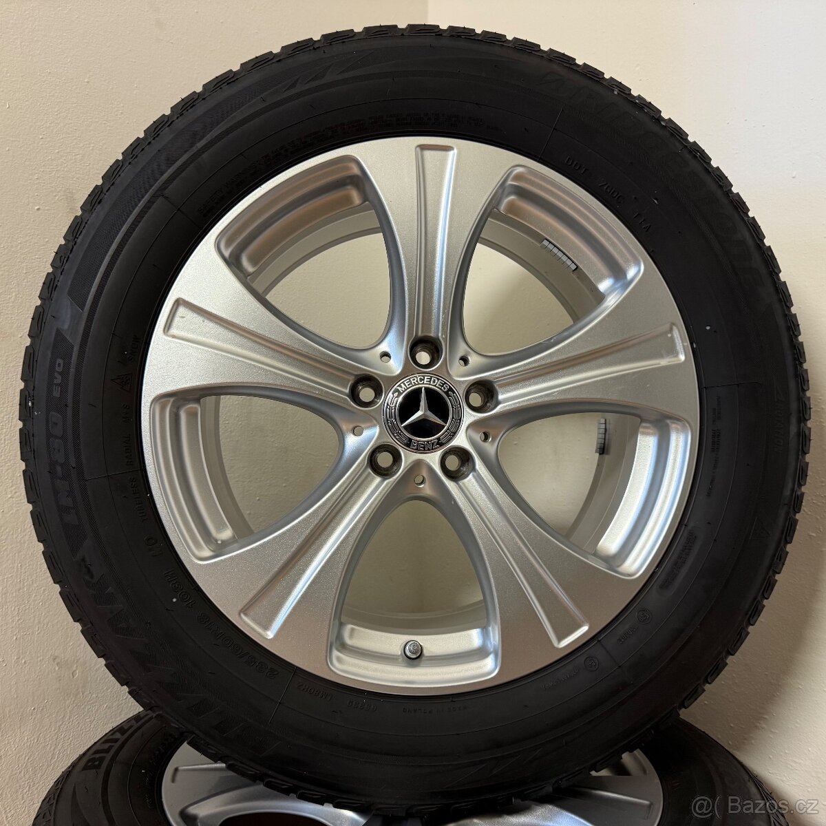 MERCEDES GLC 5x112 R18 ET38+ZIMNÍ 235/60R18 6/4,5mm - 9