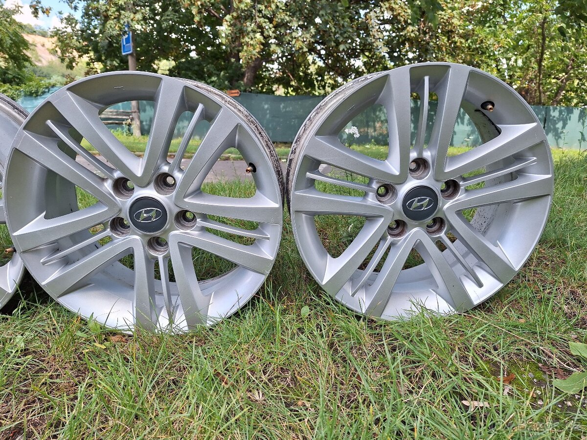 Alu kola Hyundai R16 5x114.3 ET 36 originál - 9